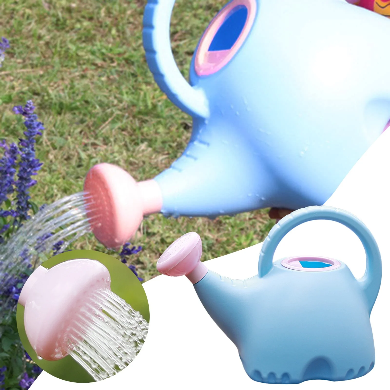 Cartoon Design Thickened Sprinkler 1.5L Capacity Watering Can For Kids & Home Gardening Ideal For Flowers Vegetables And Irrigation System Irrigation Irrigation Timer Irrigation Tubing