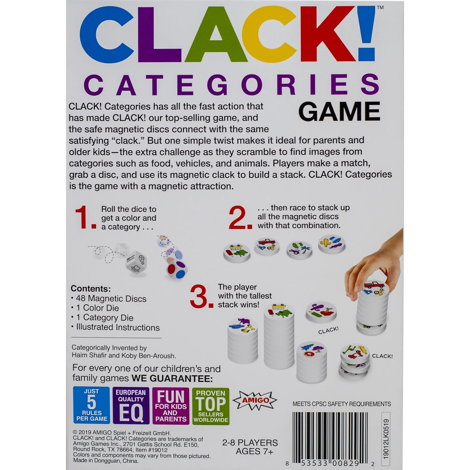 Clack! Categories Stacking Game