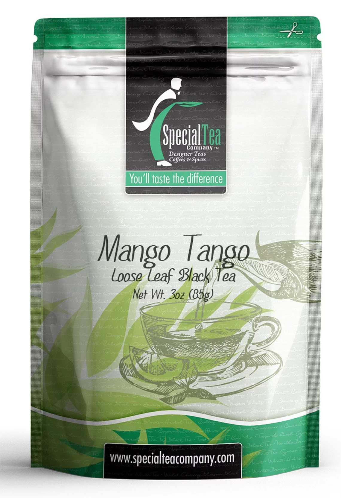 Special Tea Mango Tango Black Tea, Loose Leaf, 3 oz