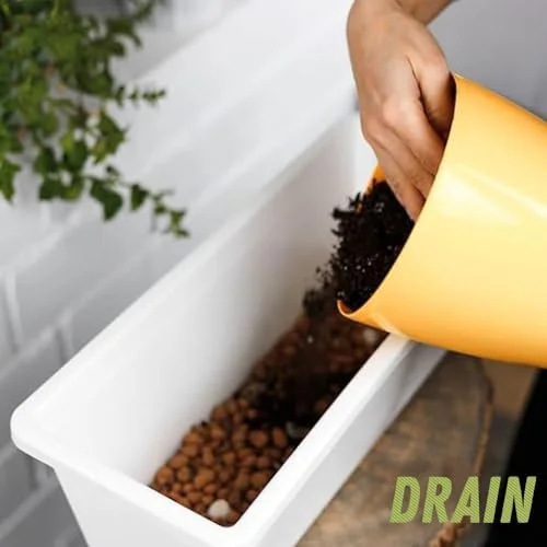 Clay Pebbles for Hydroponic Growing - 10 Liters (4 Pounds) - Organic Expanded Clay Balls for Plants - PH Neutral Leca for Plants - Aquaponics and Hydroponics Supplies in a Resealable Storage Bag