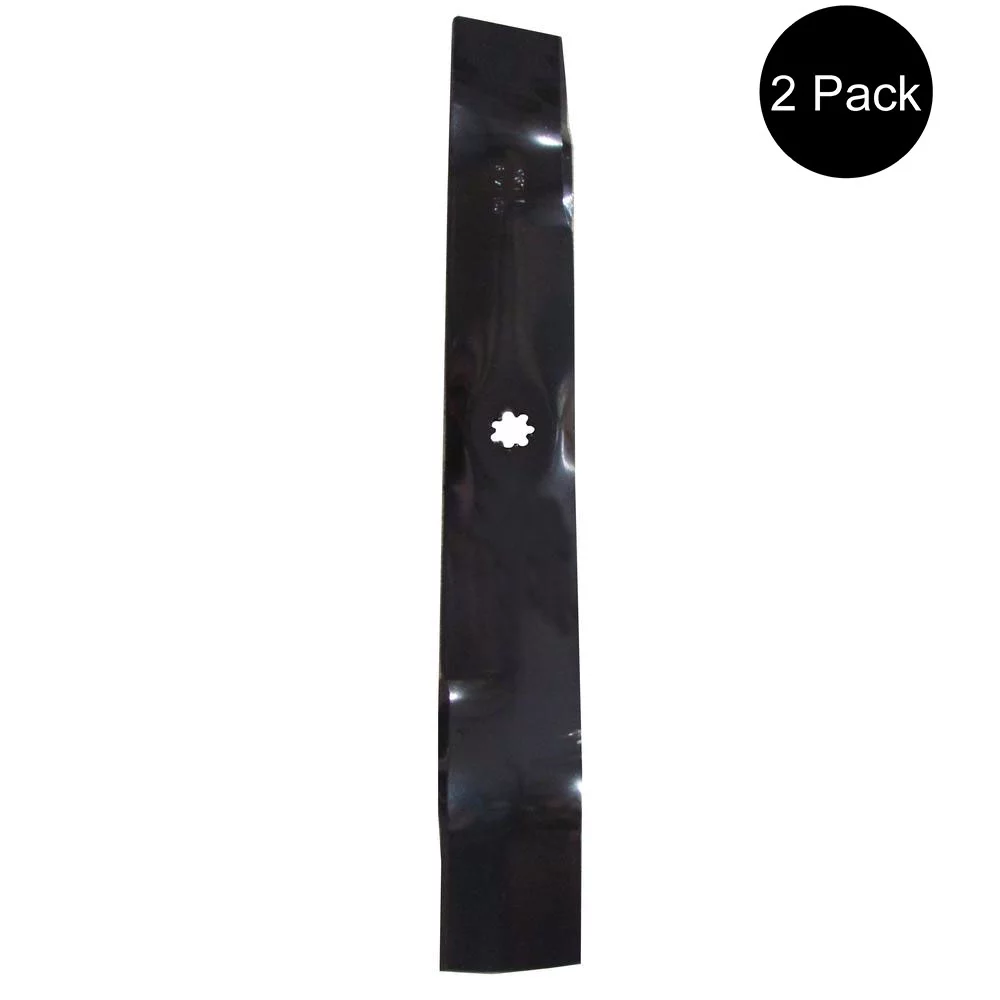 RAParts GX22151 Two New Lawn Mower Blades Fits John Deere Replaces AM137333 GX22151 GY20850