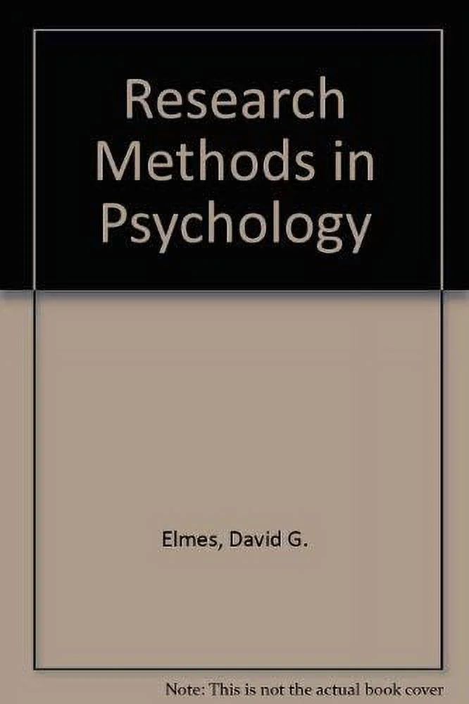 Pre-Owned: Research Methods in Psychology (Hardcover, 9780314929990, 0314929991)