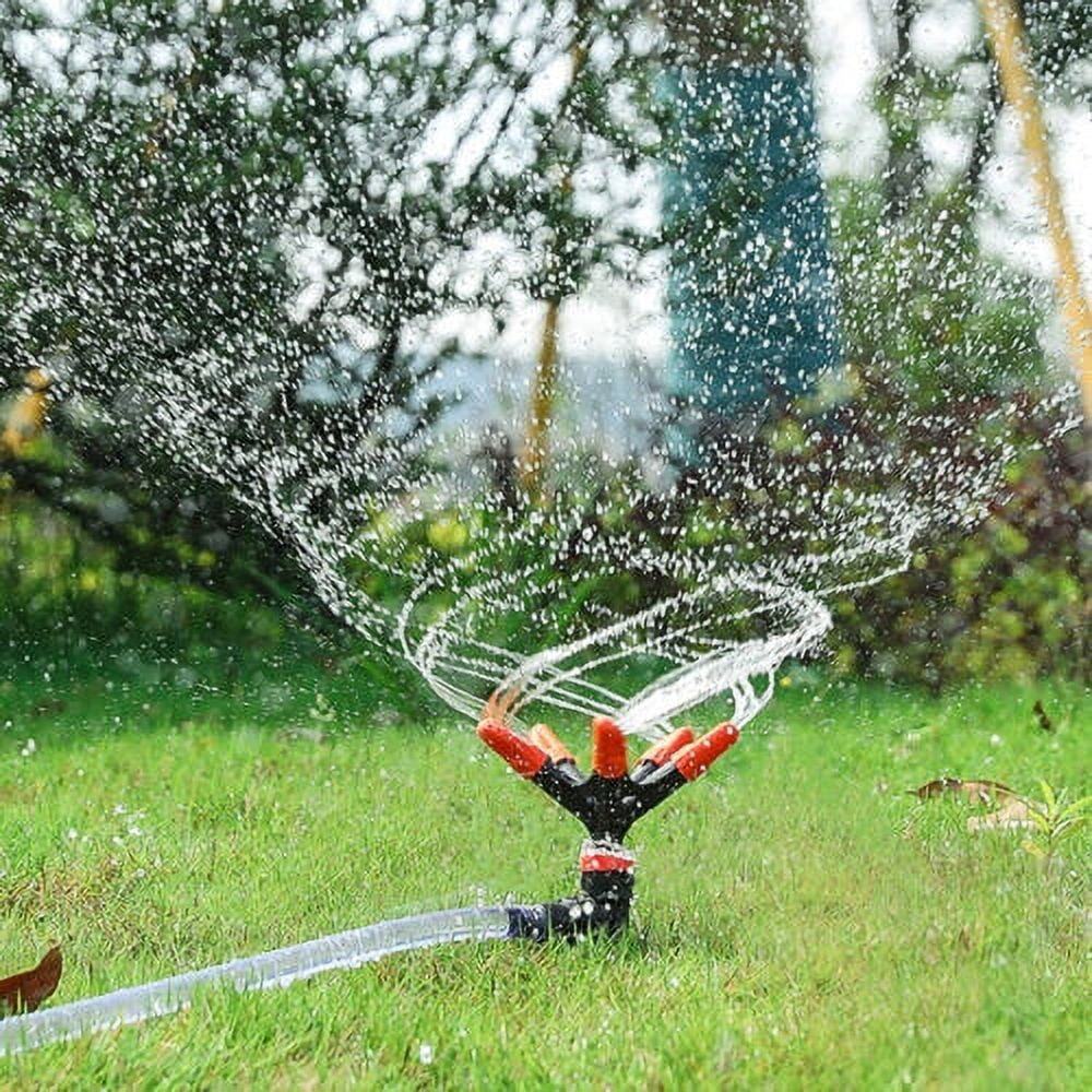 Lawn Garden Water Sprinklers Rotate Spray Sprinkler Automatic 360 Degree Rotating