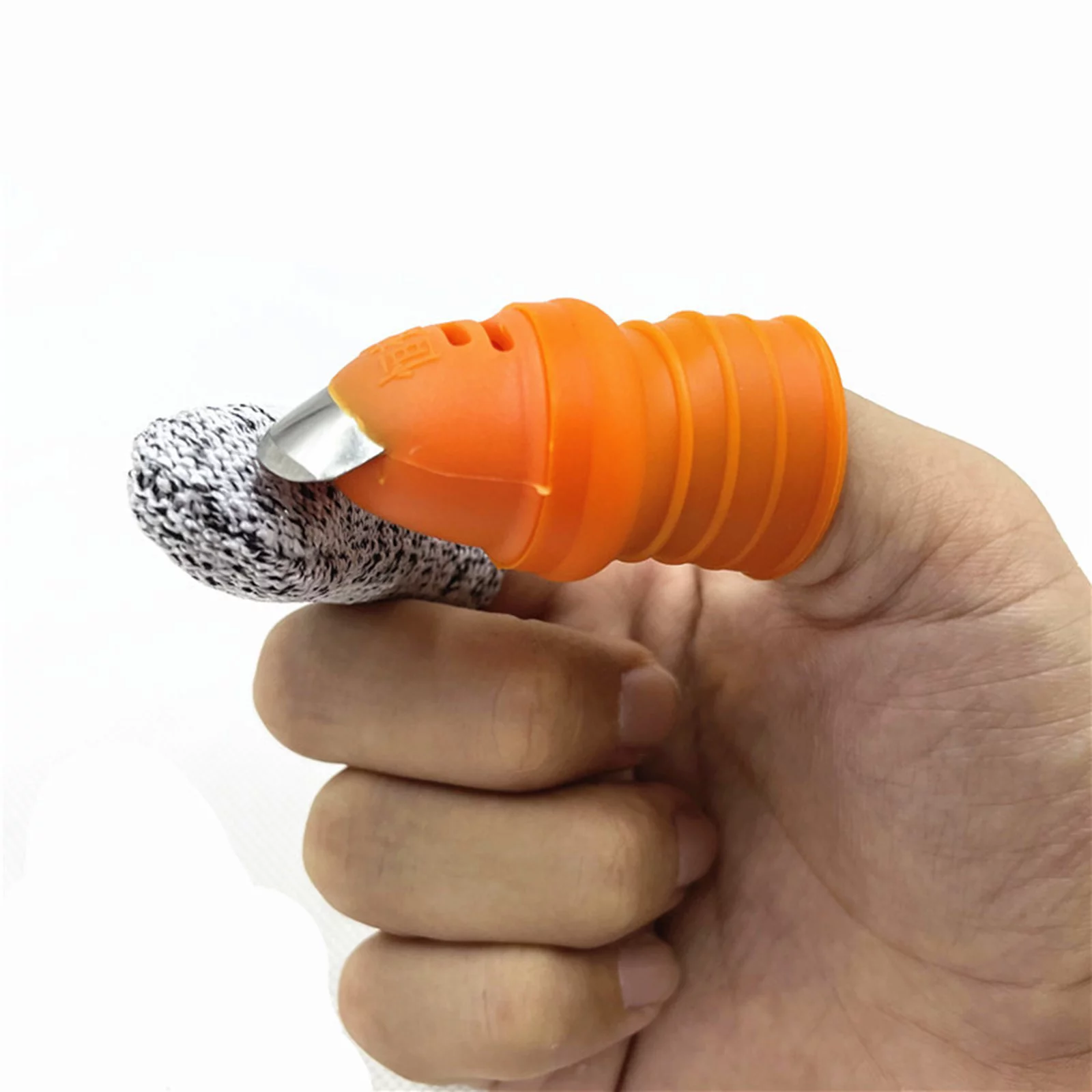 Bnnlsa Finger Cuff Vegetable Picking Potted Plants Trim Silicone Thumb Knife Set Knife Garden Tools Garden Silicone Thumb Knife