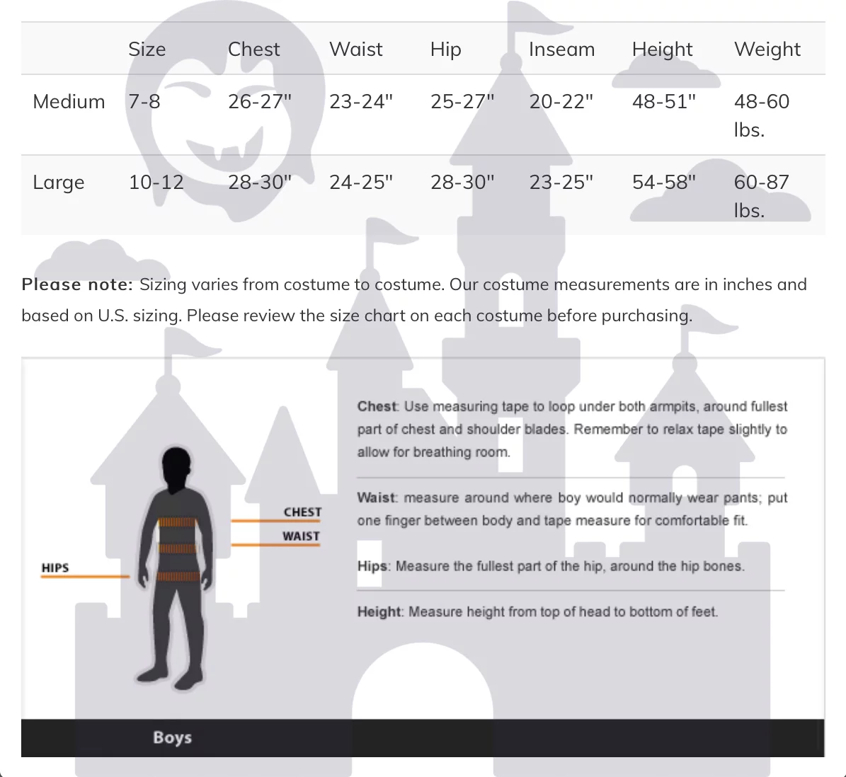 Kid's Dark Raven Ninja Boy's Costume Size Medium 7-8