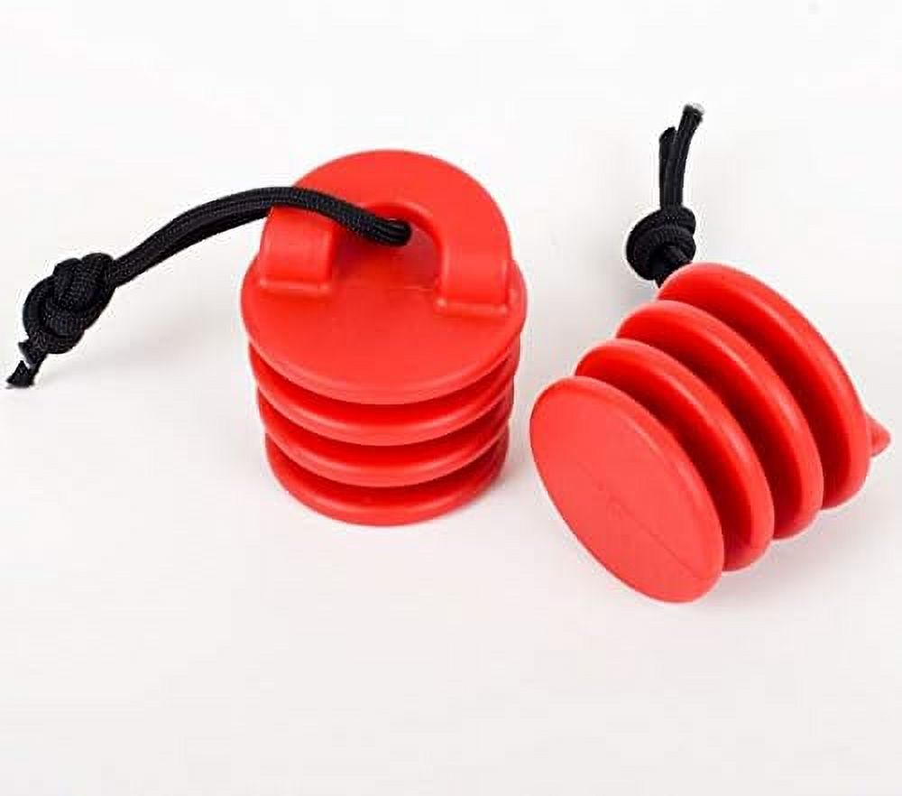 Scupper Stoppers - Pack Of 2, (Large, Red)