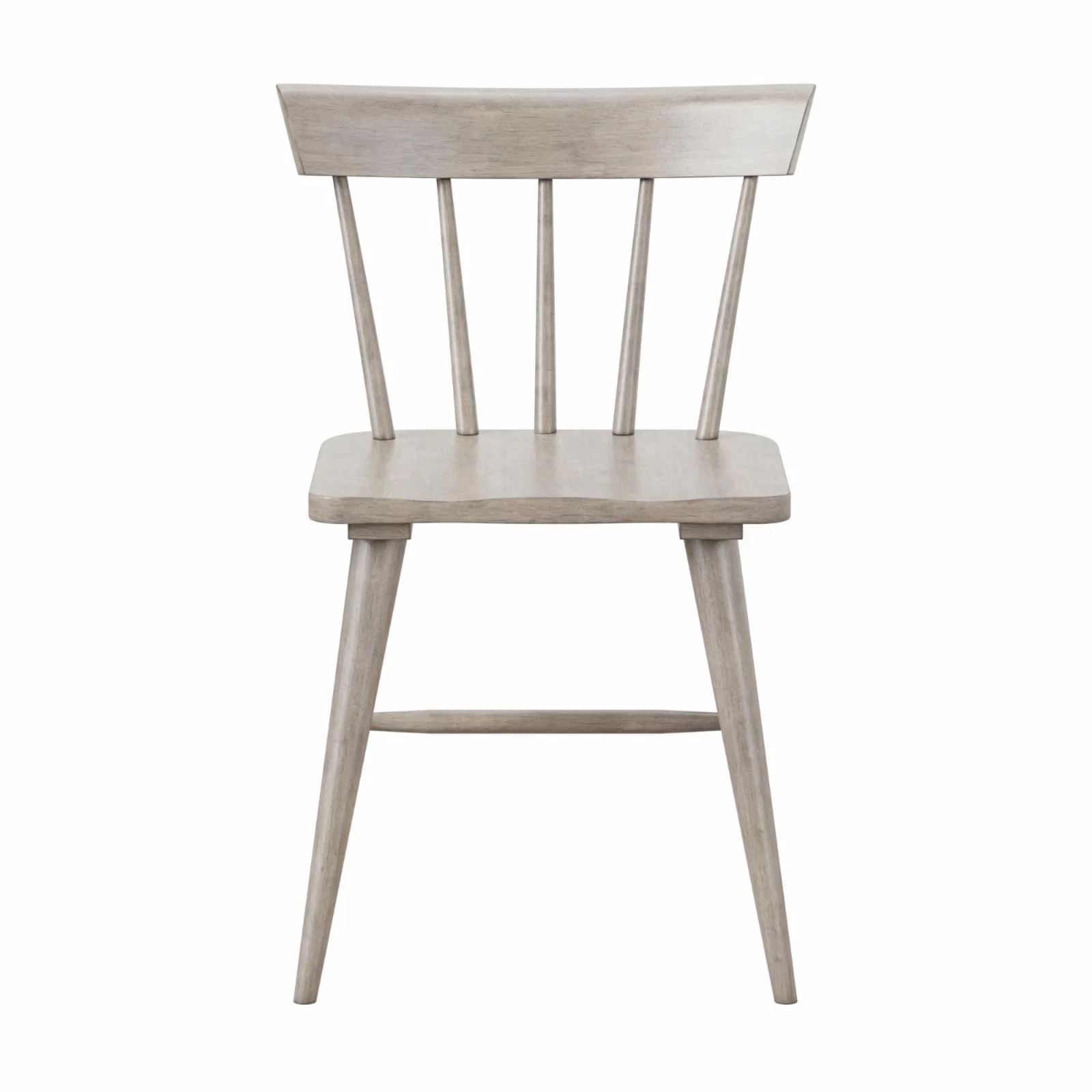 Hillsdale Furniture Emerson Wood Dining Bench Top in Gray Sheesham