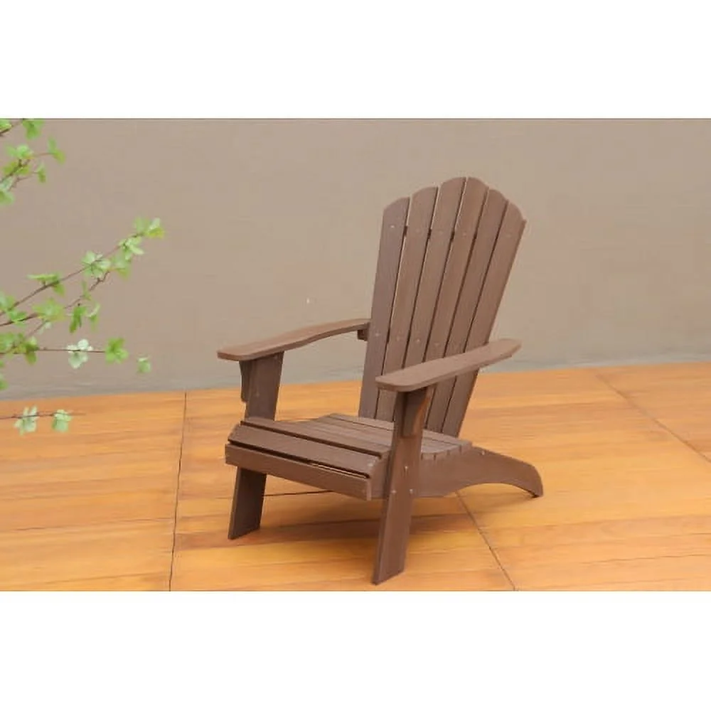 Polystyrene Adirondack Chair - Brown