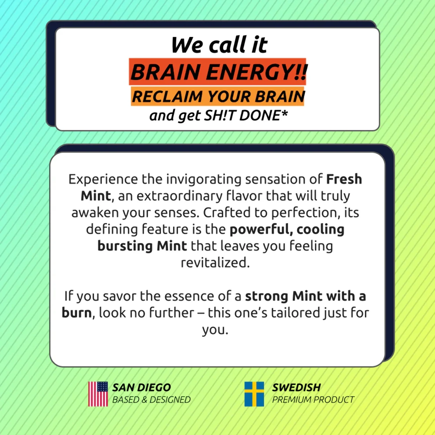 Iced Mango - Nectr Nootropic Pouches