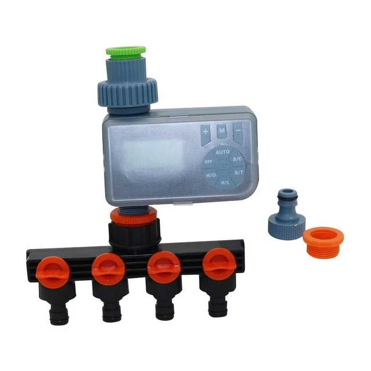 Smart Electronic Automatic LCD Display Water Timer Digital Irrigation Controller Waterproof Cover Home Garden Watering Pump 1Set