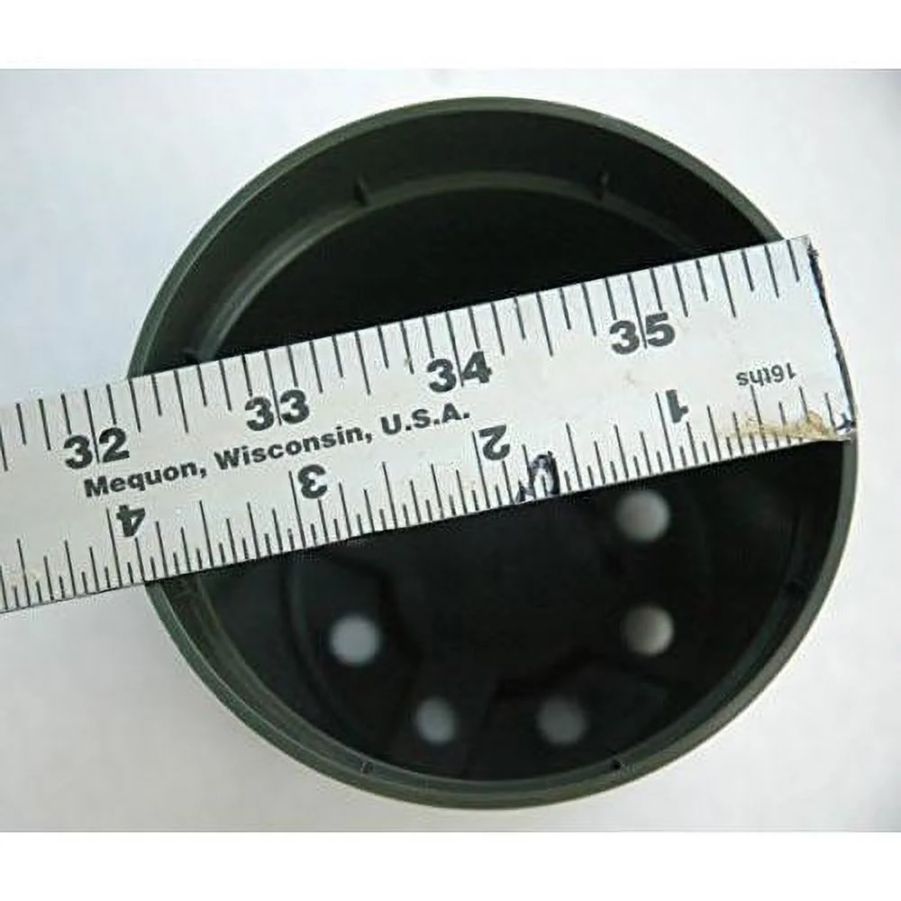 4 Inch Standard Plastic Pots For Plants, Cutting, And Seedlings - 30 Pack