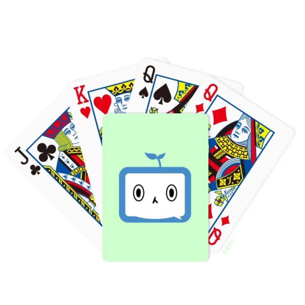 Saplings Lovely Small TV Happy Original Poker Playing Card Tabletop Board Game