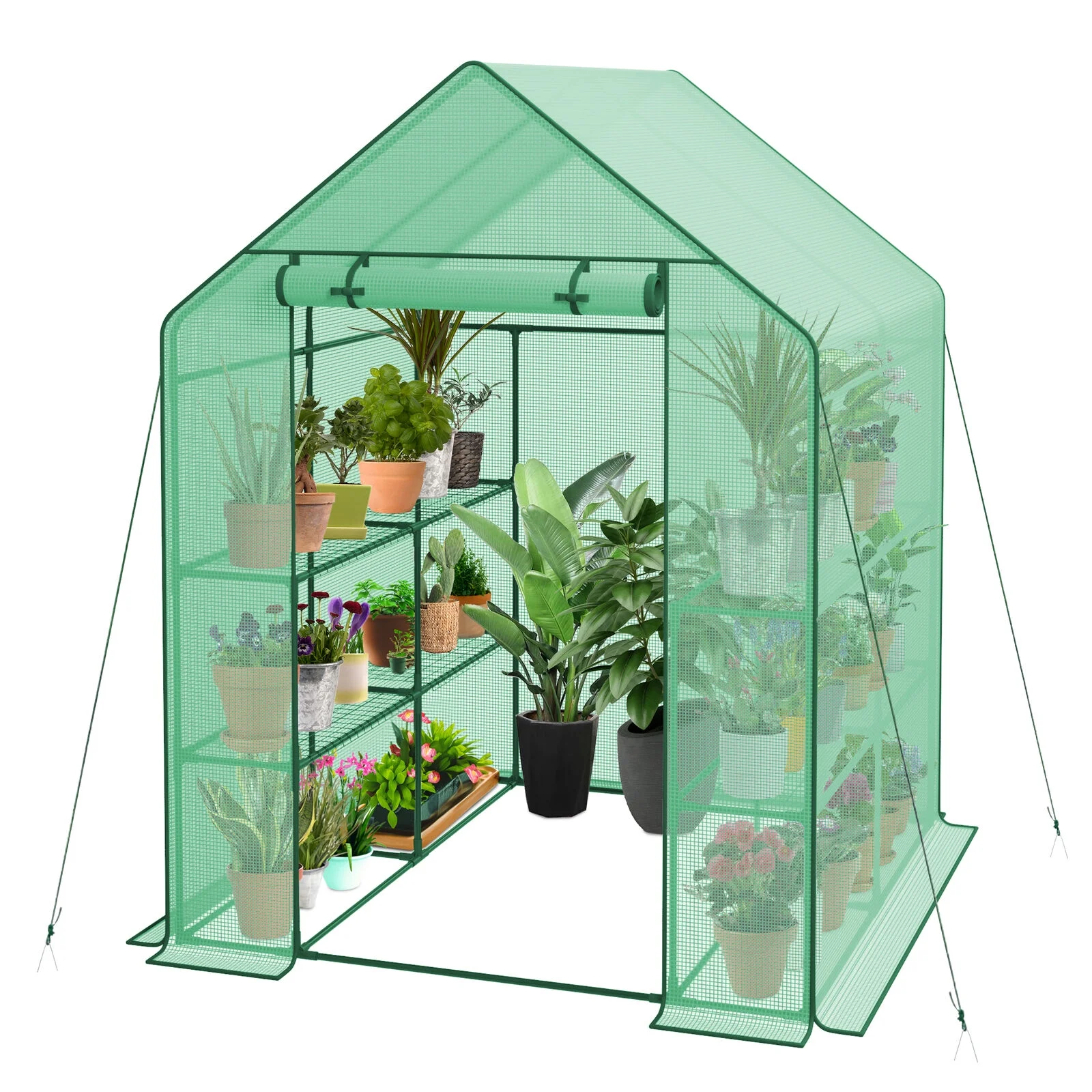 Walk in 3 Tier Greenhouse Portable 57