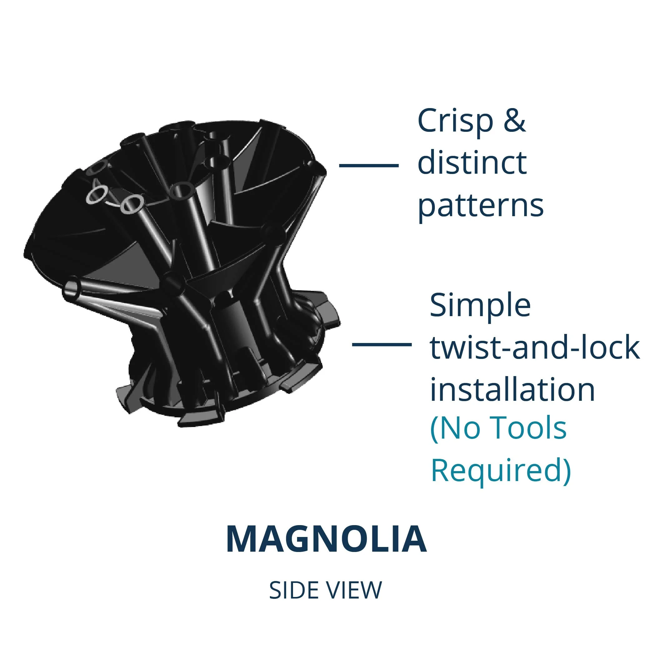 Kasco J Series 2 HP, 3 HP, 5 HP & 7-1/2 HP Magnolia Premium Fountain Nozzles Only (Fountain not Included)
