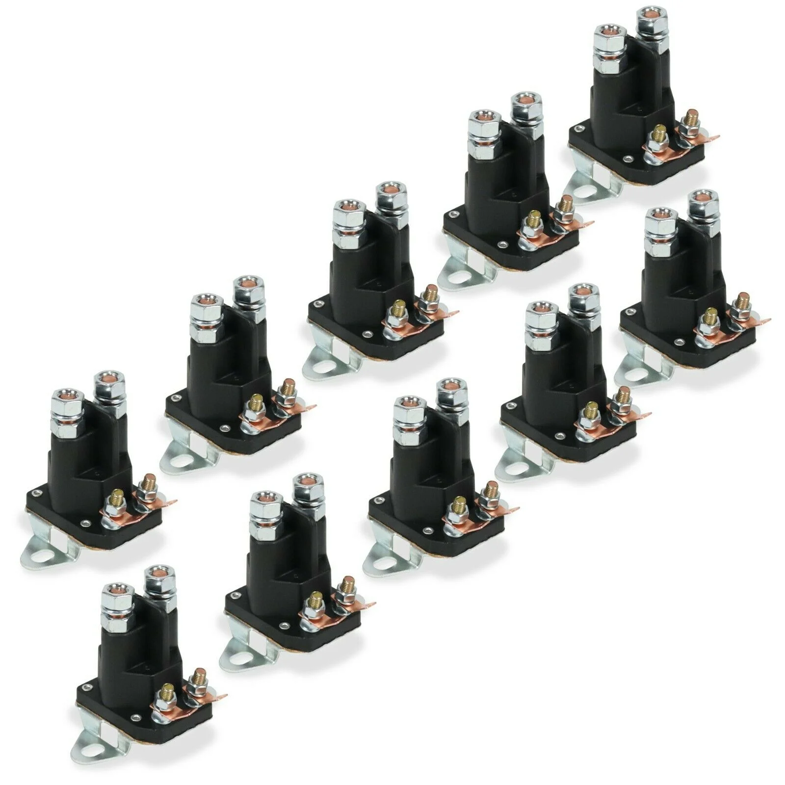 The ROP Shop | (Pack of 10) Starter Solenoid For Toro 110116, 1101162, 110167, 28-4210 & 284210