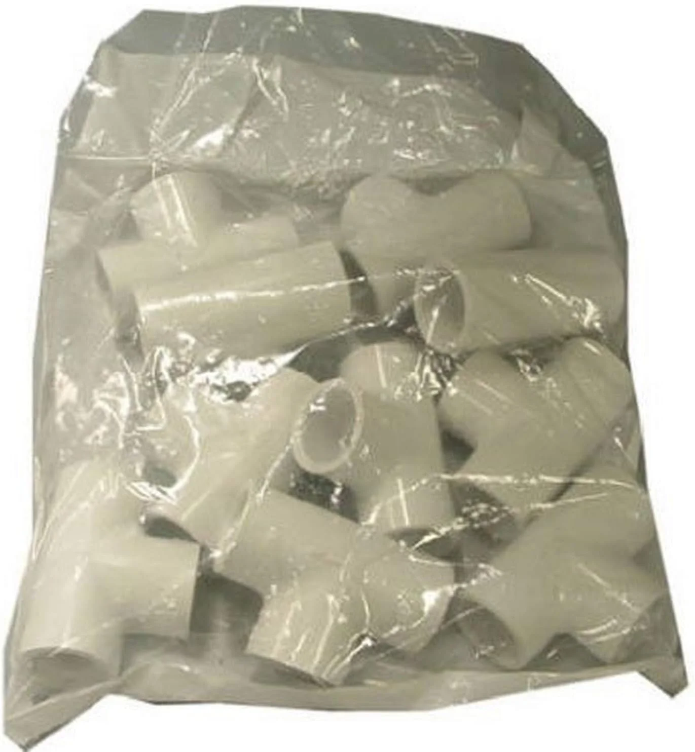 Products 31405CP 1/2-Inch PVC Pipe Tee - 10 Pack,White