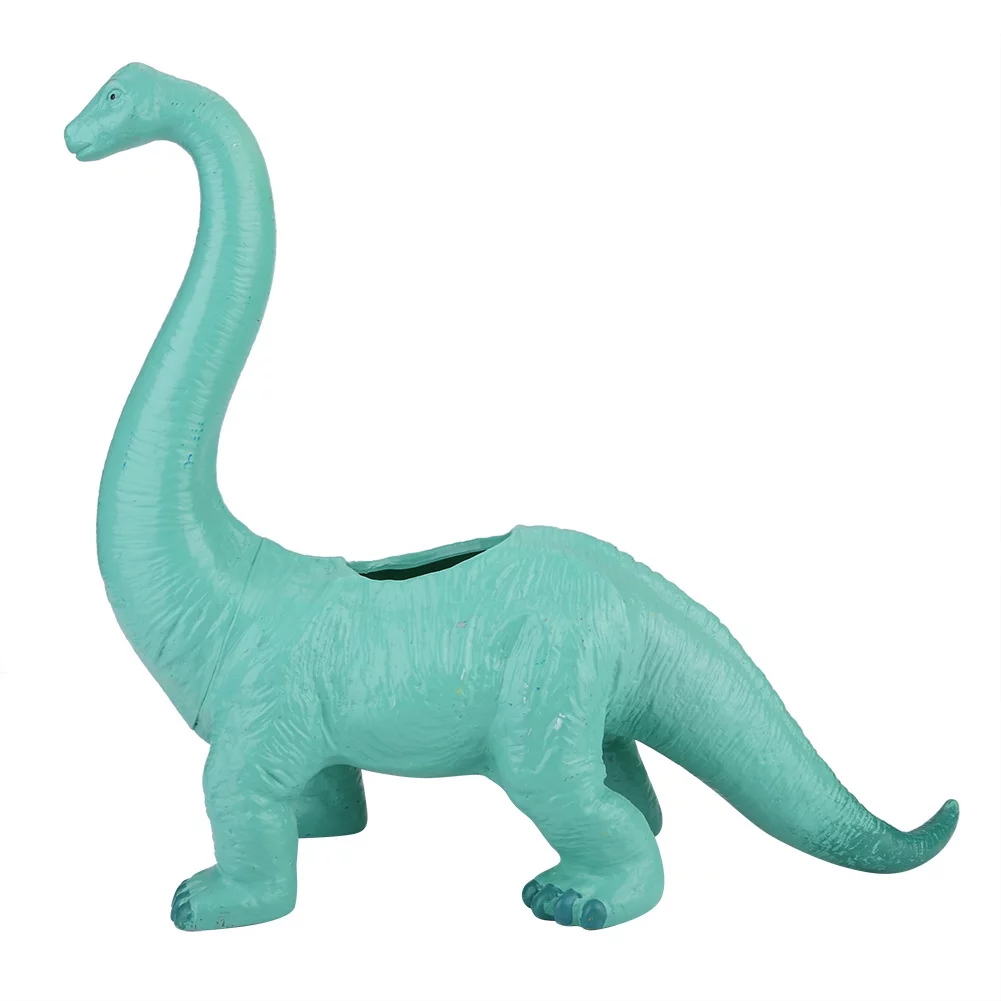 Verdant Touch Succulents Pot Cute Dinosaur Succulent Flower Bonsai Potg Flower Planter Home Office Decoration Light Blue