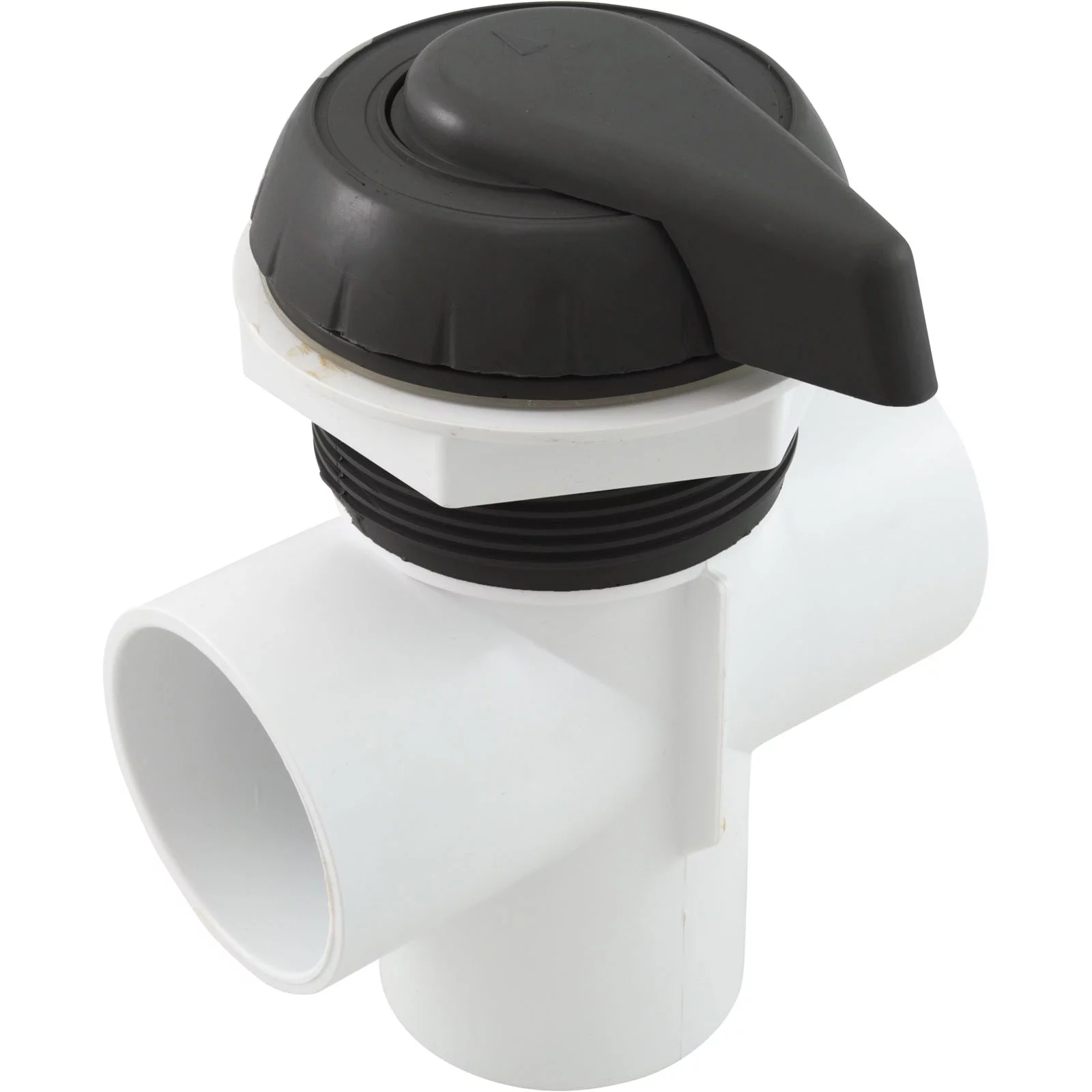 Waterway 2in. 3 Port Diverter Valve Black 600-3061