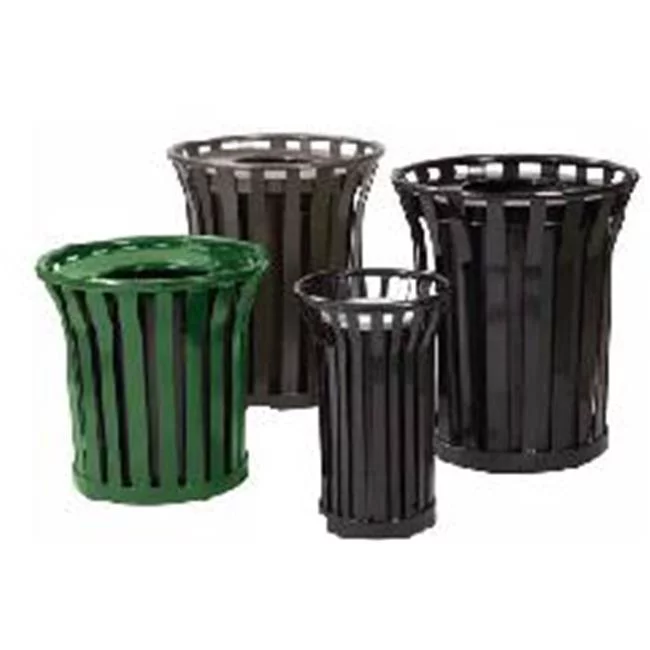 Witt Industries  Urn basket with black galvannealed liner- green
