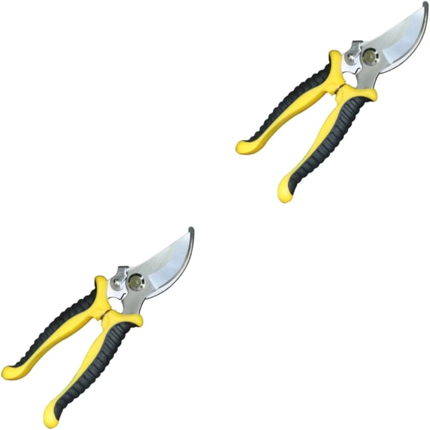 Professional  High-quality and Efficient Multifunctional Set of 2 Gardening Hand Pruner Shears - Perfect for All Your Plant Pruning and Gardening Needs