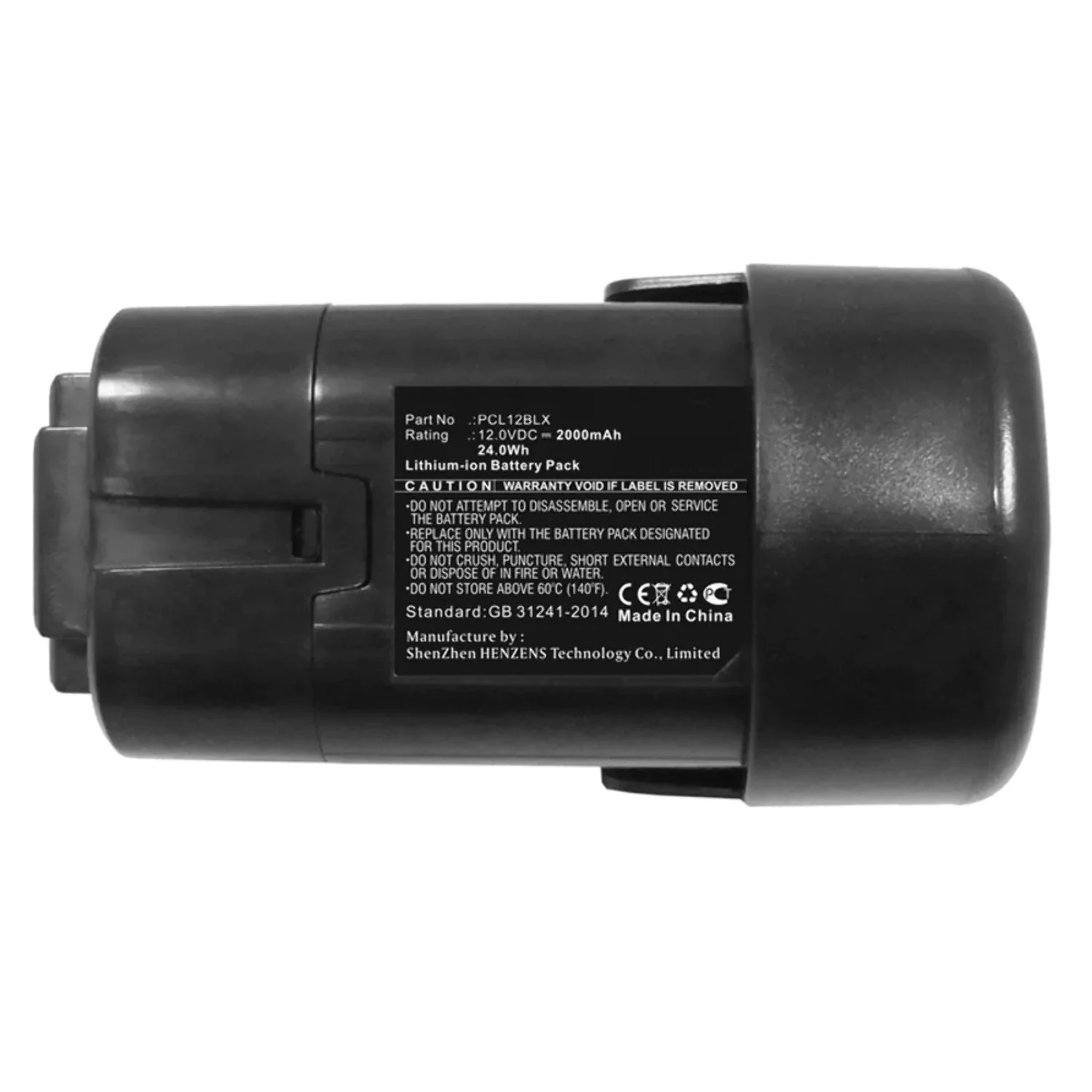 Batteries N Accessories BNA-WB-L6355 Power Tools Battery - Li-Ion, 12V, 2000 mAh, Ultra High Capacity Battery - Replacement for Porter Cable PCL12BLX Battery