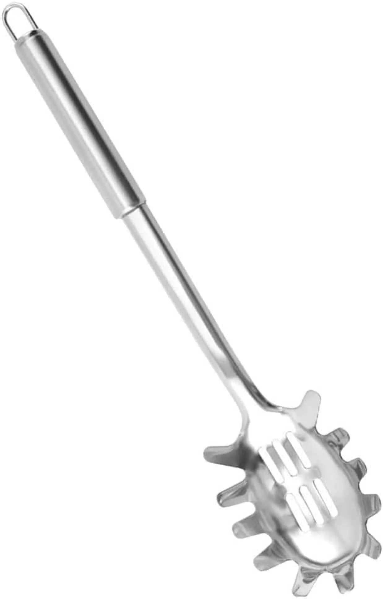 Pasta Spoon Stainless Steel Spaghetti Spoon Pasta Server Noddle Fork Spaghetti Strainer Spoon Scoop Kitchen Tools Pasta Pot