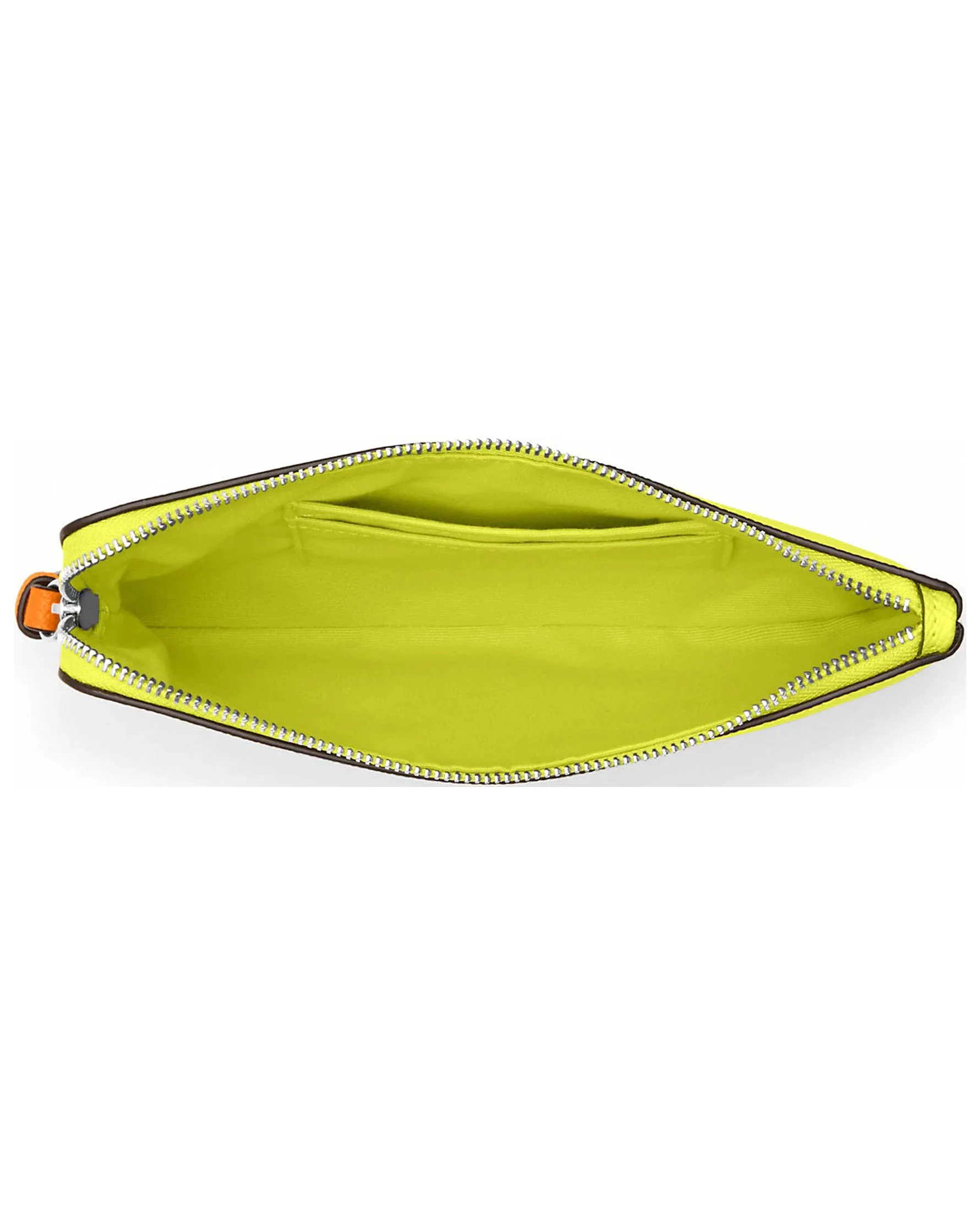 Large Corner Zip Wristlet In Colorblock (Bright Yellow Multi)