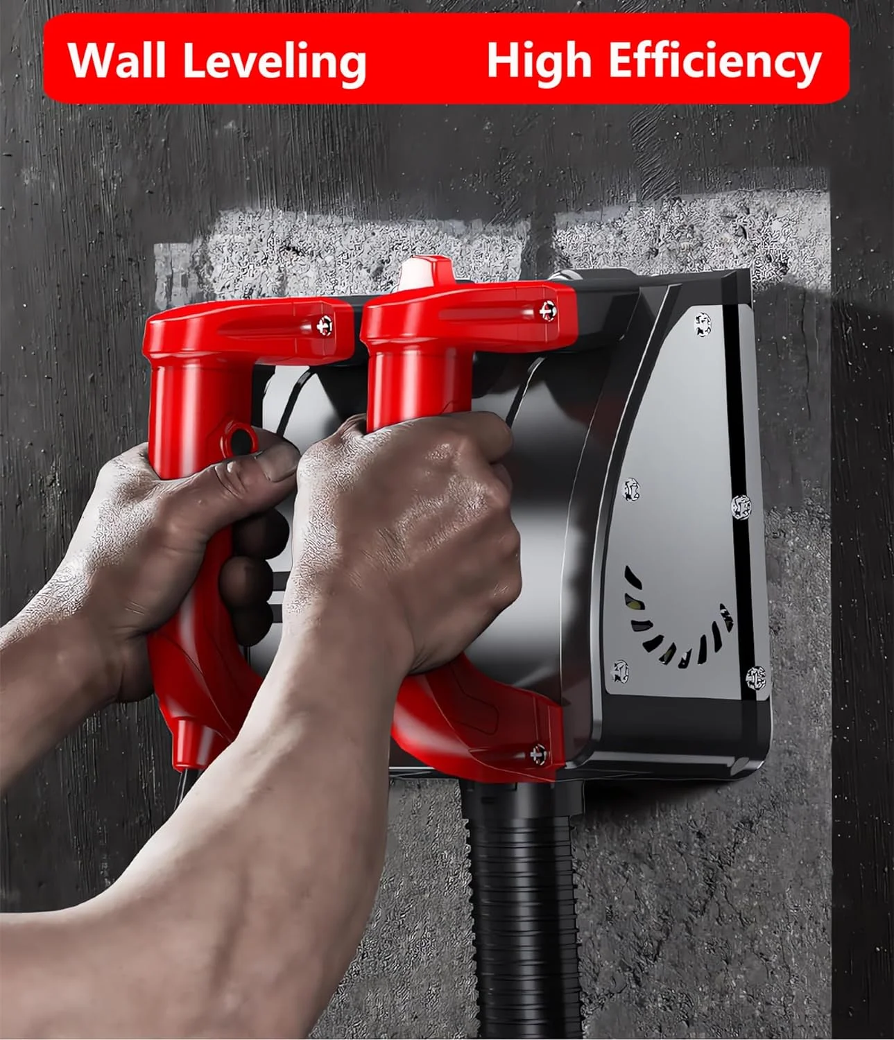 Electric Wall Planer Putty Concrete Wall Renovation Shovel Gray Machine Cutting Depth 1-4mm