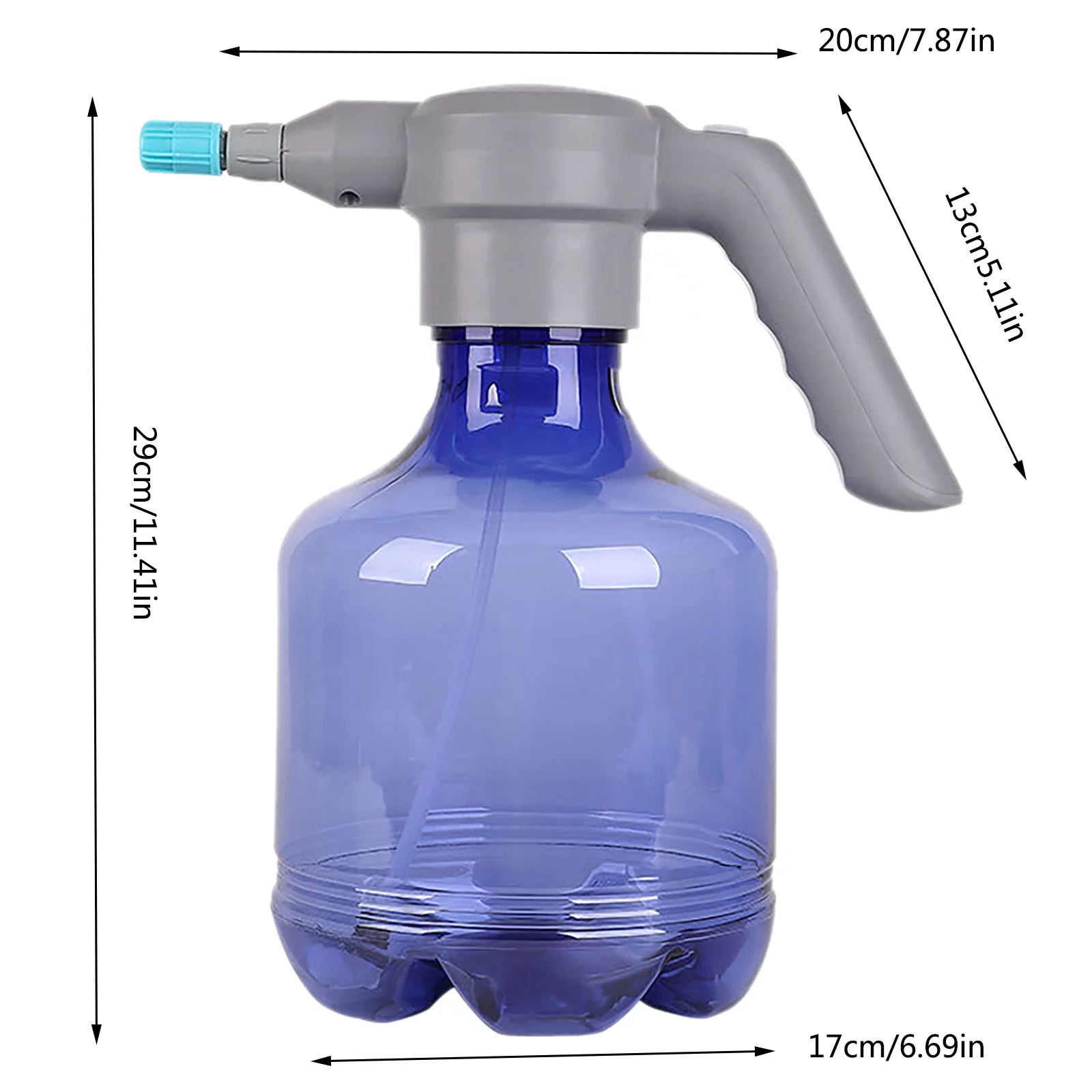 Bnnlsa Irrigation Supplies 3L Electric Sprinkler Home Watering Garden Small Sprayer Automatic Spraying Sprinkler