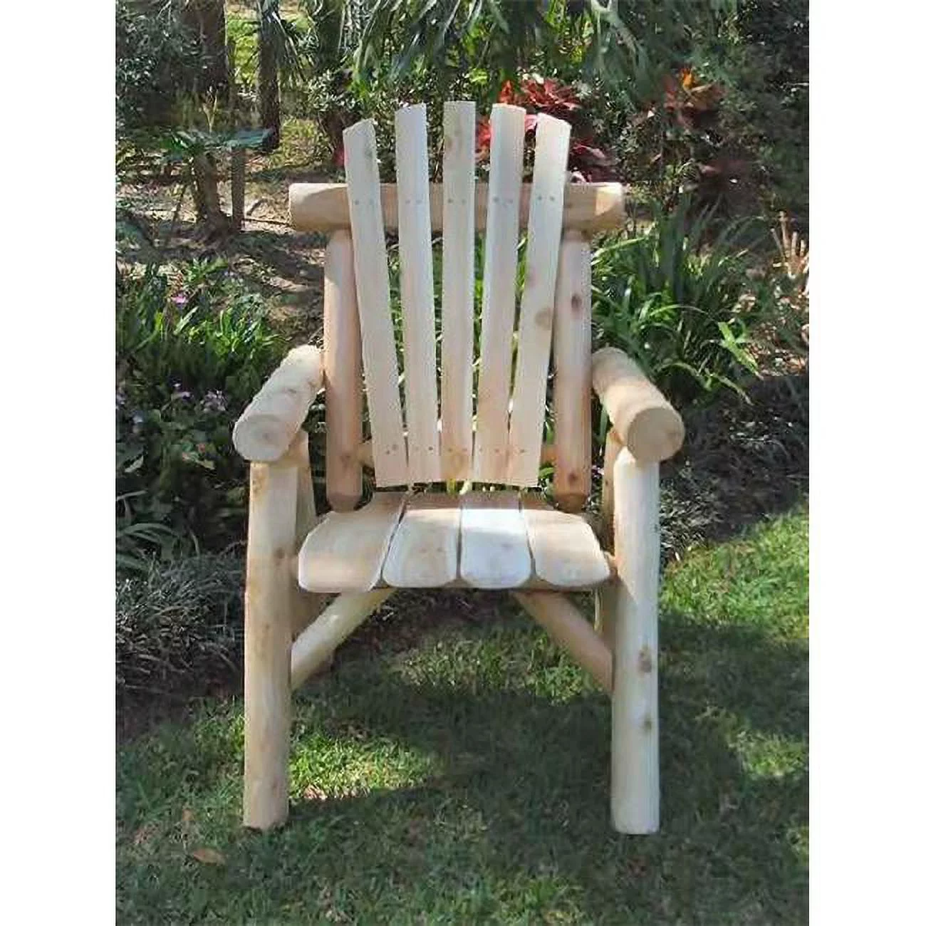Lakeland Mills Patio Dining Chair, Solid Wood, Indoor Outdoor