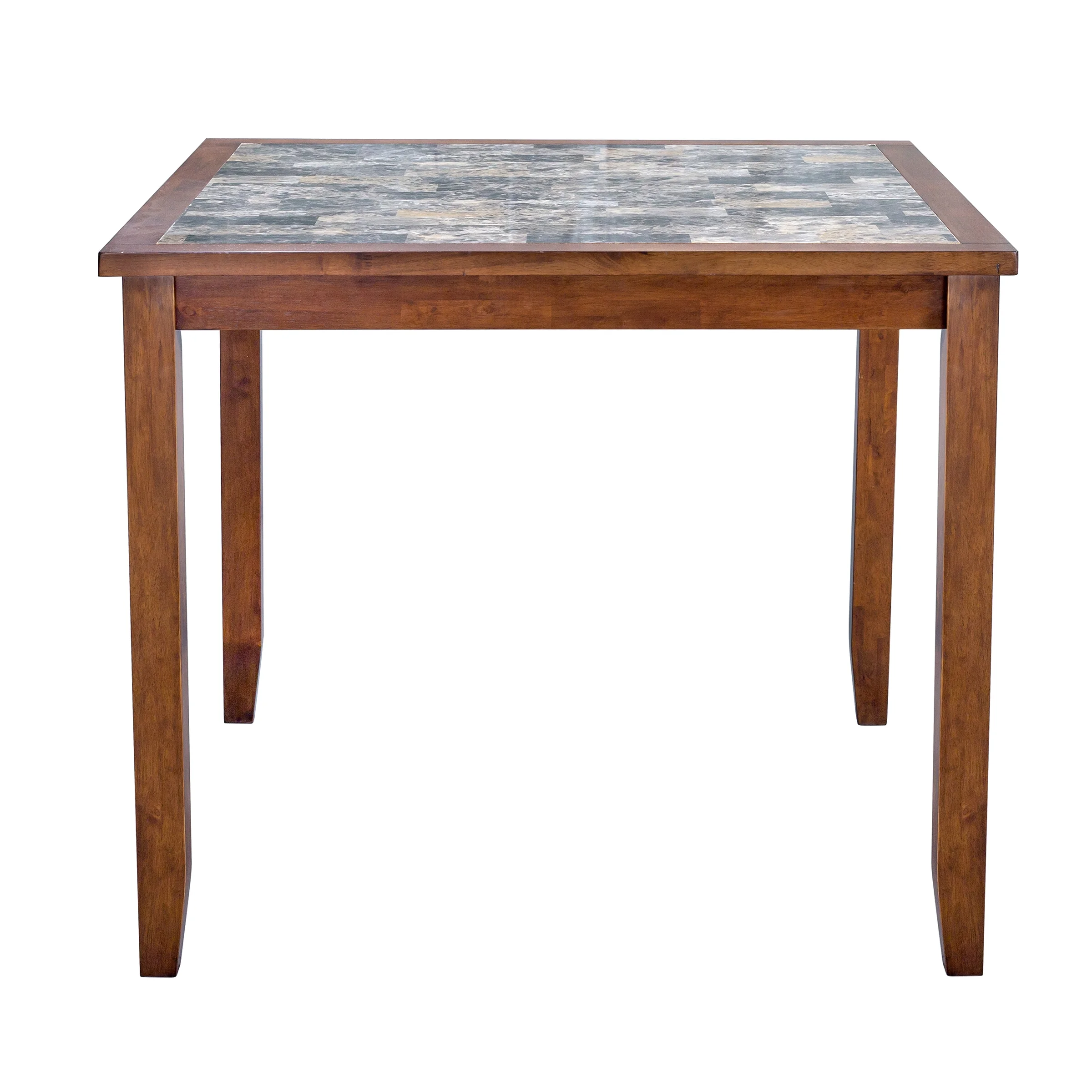 Primo International Kaelam 5-Piece Wood Counter Height Dining Set in Chocolate