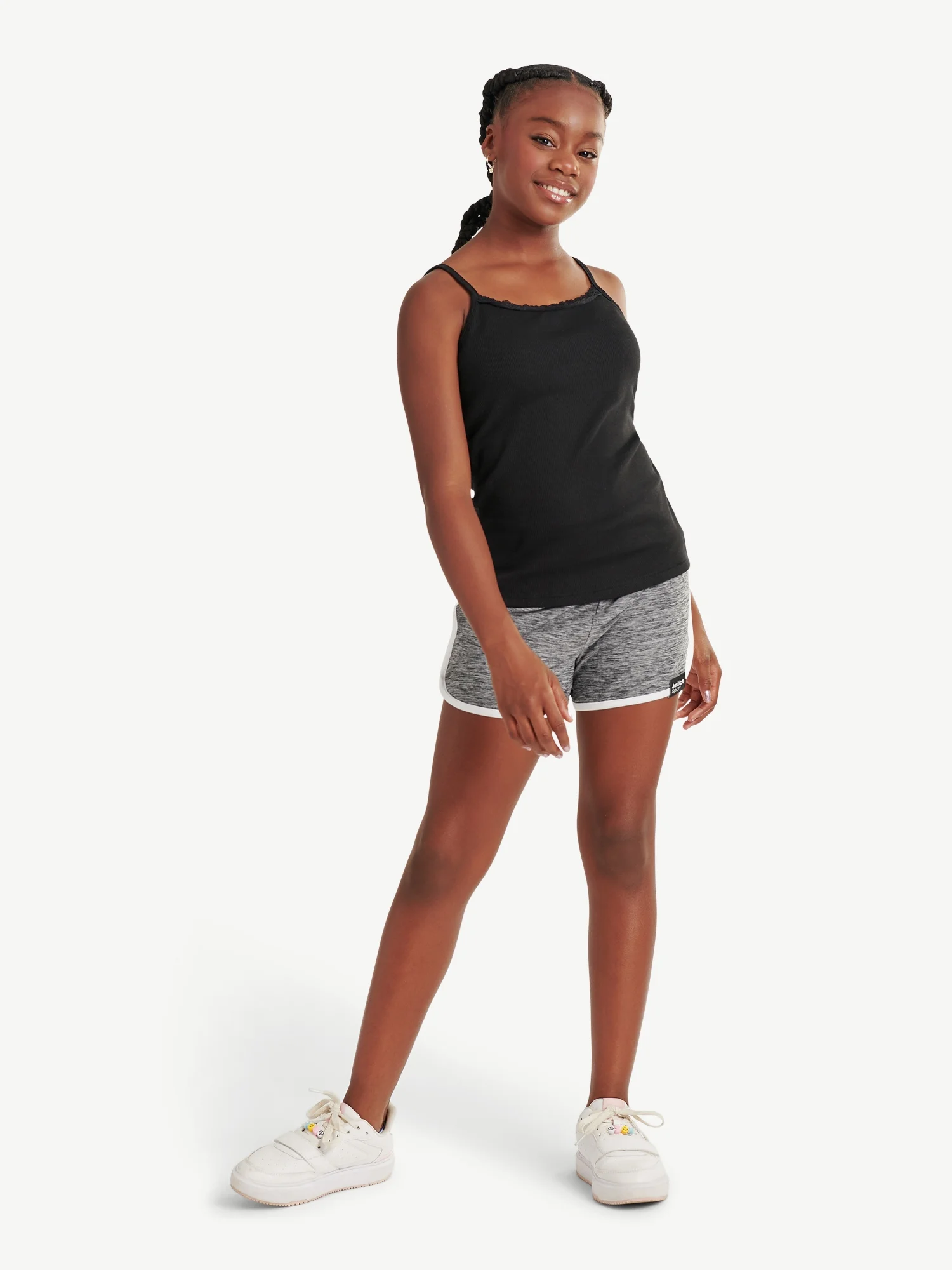 Justice Girl's 3pk Cami and Short Set, Sizes XS-XL & Plus