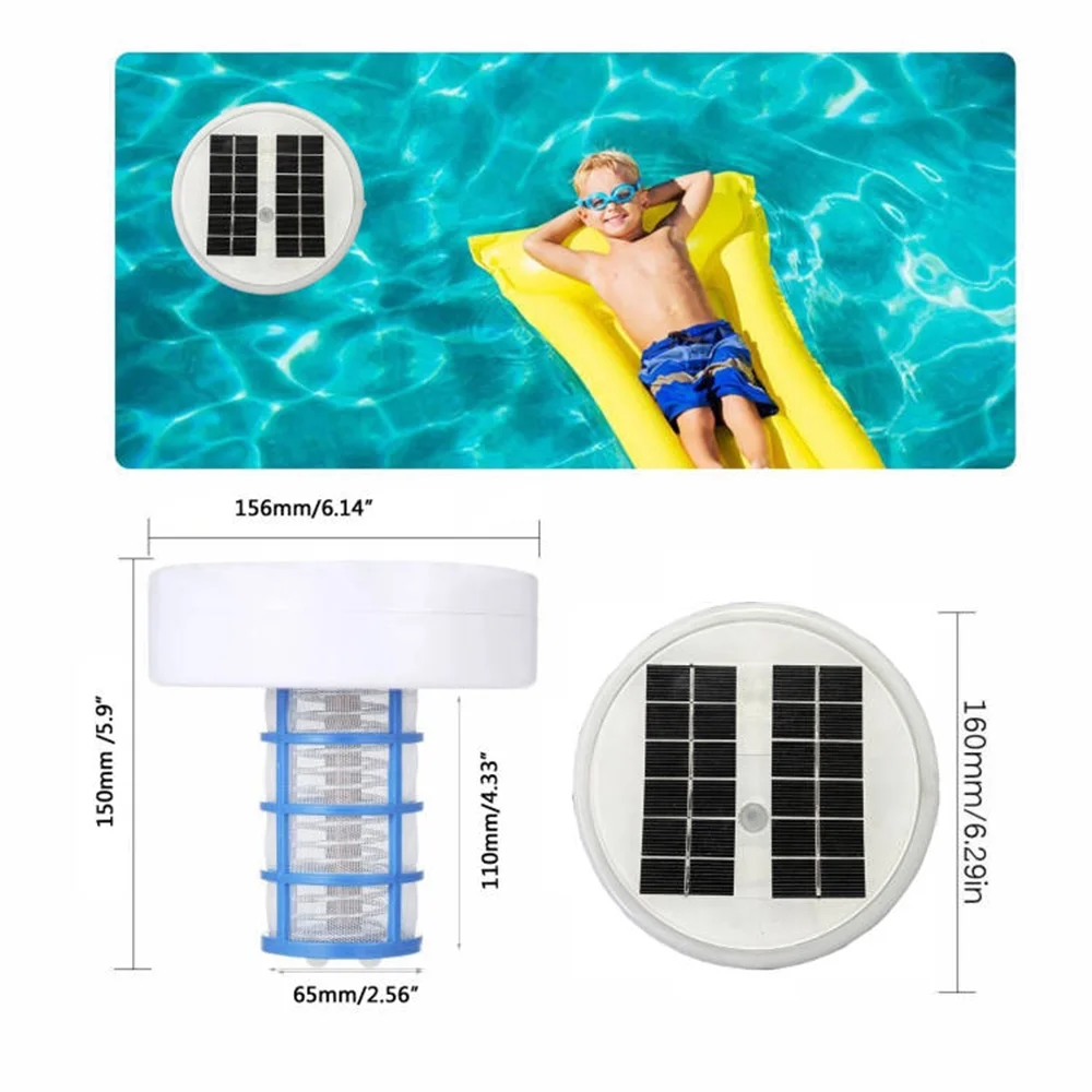 Pool Ionizer,Solar Pool No Harm To Copper Water Ionizer Water Ionizer 85% With 3 Brush Human With 3 Pool Copper Water Above Pool Copper Harm To Human To Human With Ionizer 85% Less