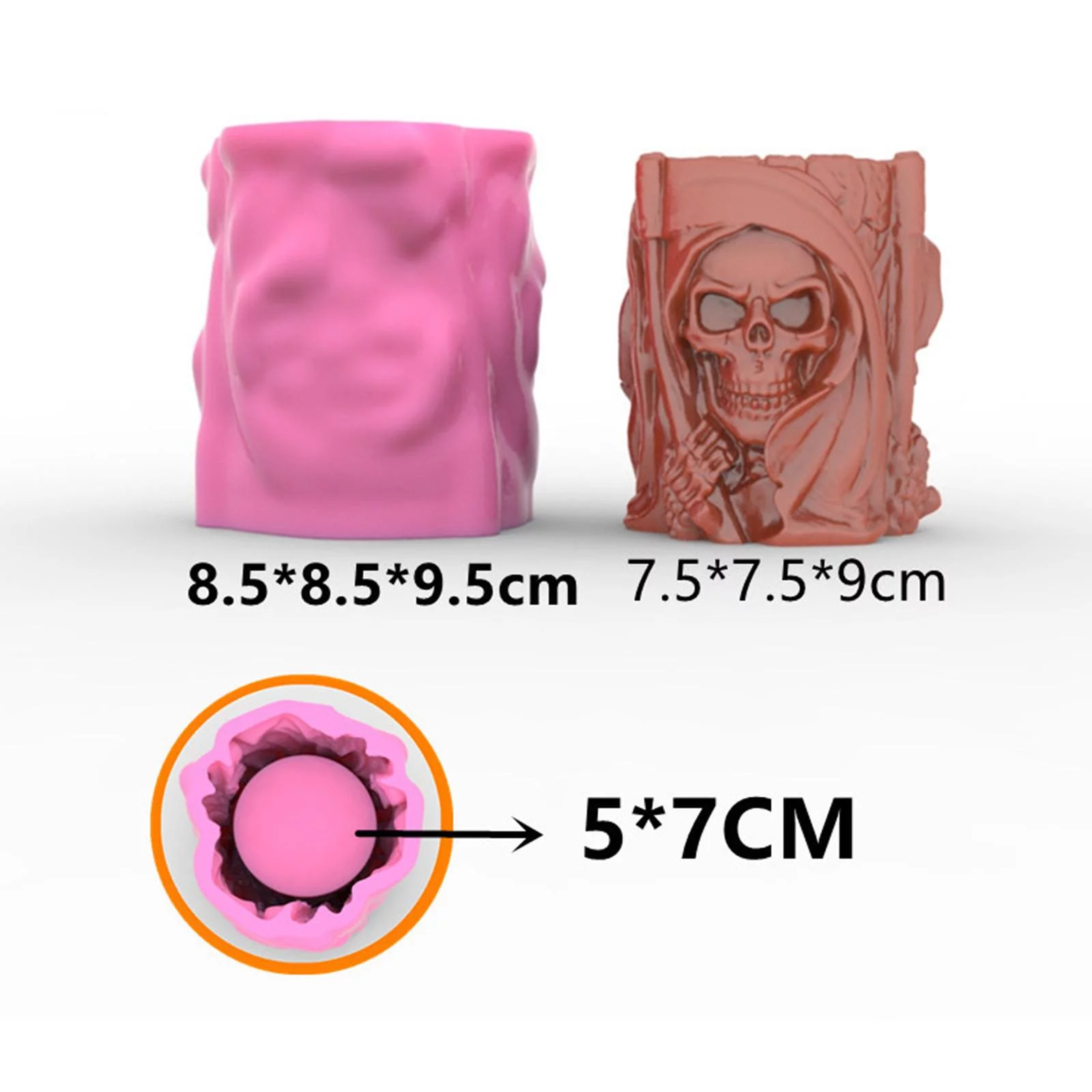 3D Clay Mould Flower Holder Concrete Vase Making