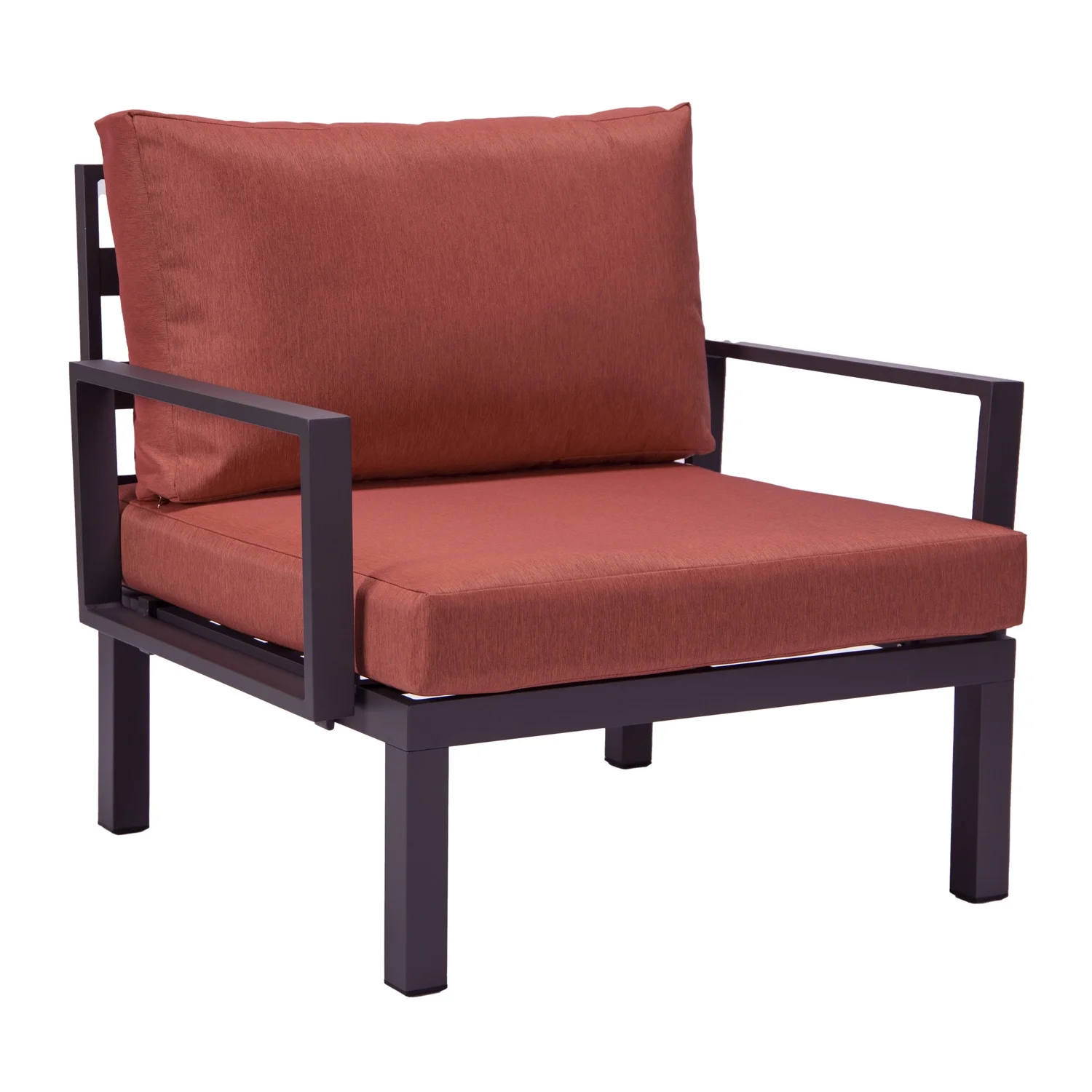 Maykoosh Boldly Bohemian 7-Piece Aluminum Patio Conversation Set With Coffee Table And Cushions