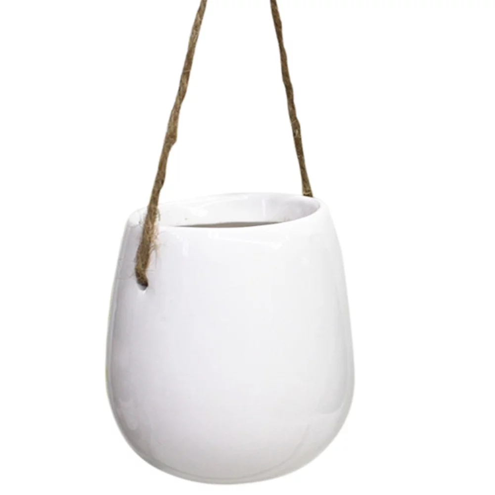 Ceramic Plant Hanging Flower Pots Planter Bulb Vase Home Flower Pots