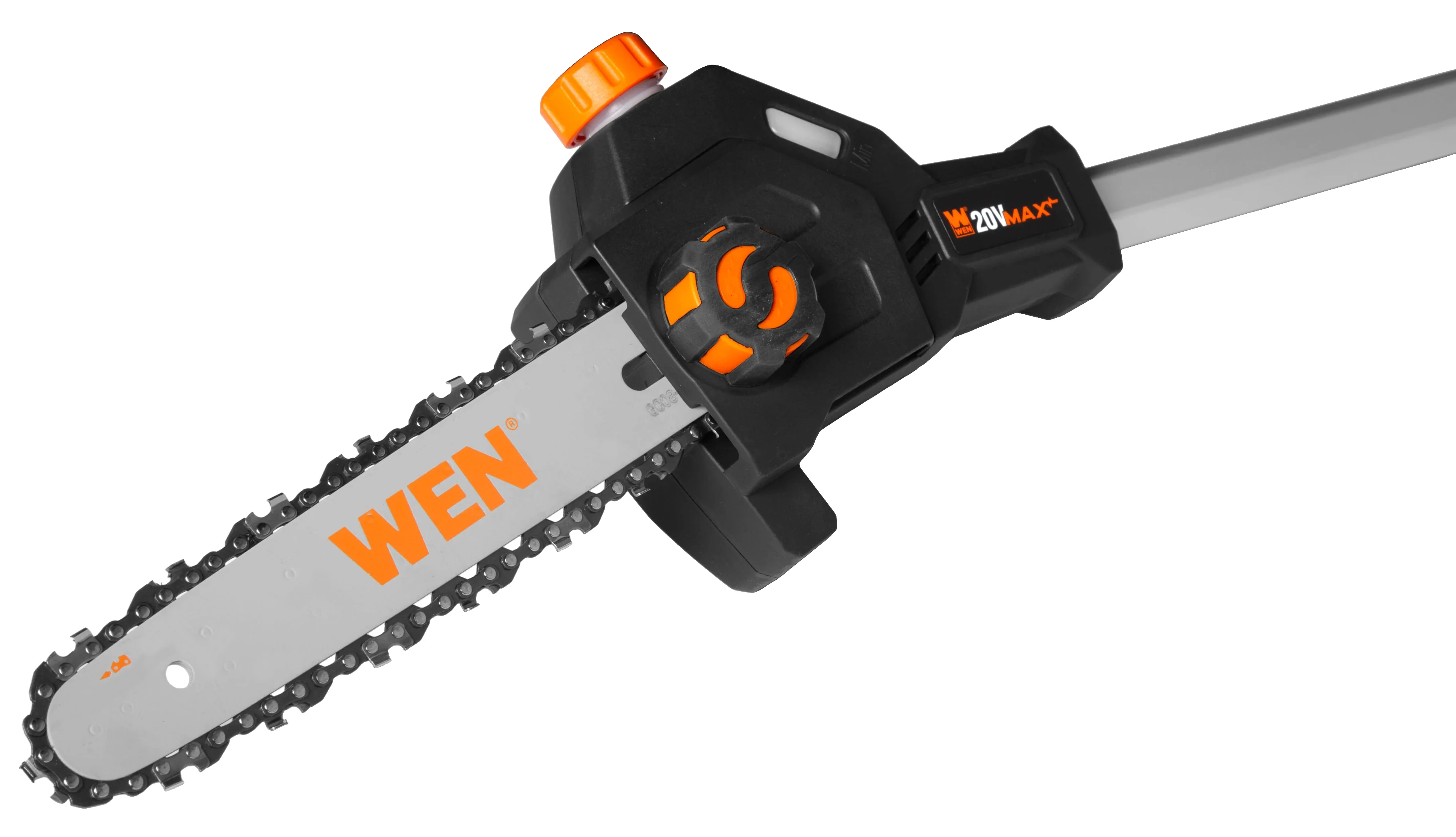 WEN 20V Max Cordless Brushless 8 Inch Pole Saw (Tool Only – Battery and Charger Not Included)