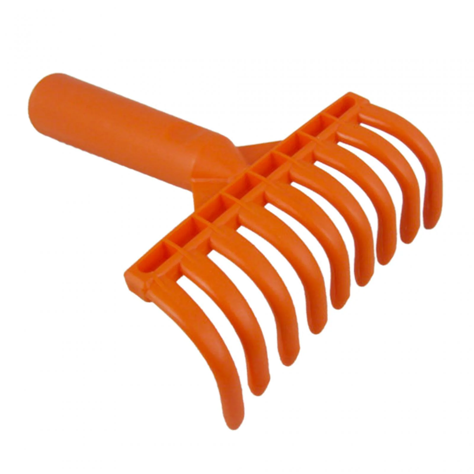 koolsoo Small Yard Leaf Rake Hand Rake Claw Lightweight Ergonomic Reusable Garden Rake Tool Leaf Grass Rake Leaves Clean up of Plants