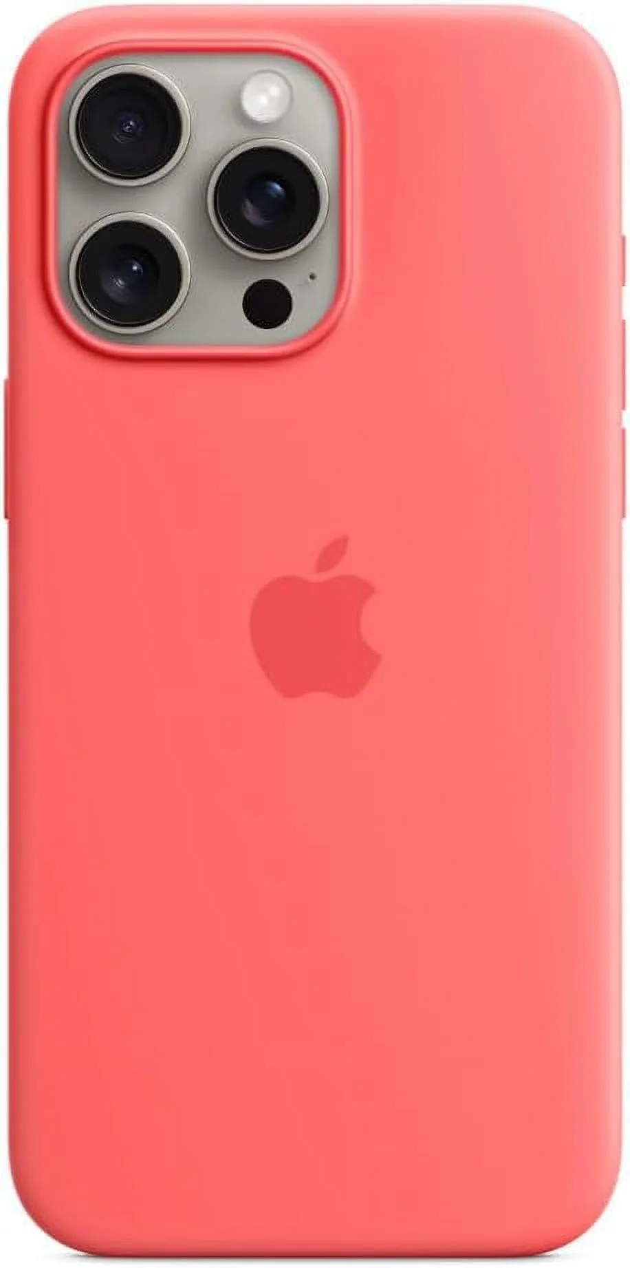 iPhone 15 Pro Max Silicone Case with MagSafe - Guava