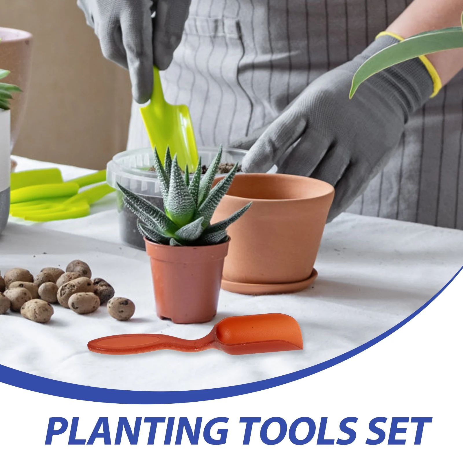 Gardening Gift Gifts Things Tools Tweezers Cactus Shovels Planting Vegetable Metal Juicy Wood Iron Child