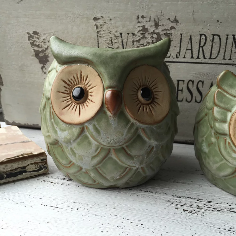 Retro Decor Vintage Cartoon Decorative Flower Pots Plant Gift Tins