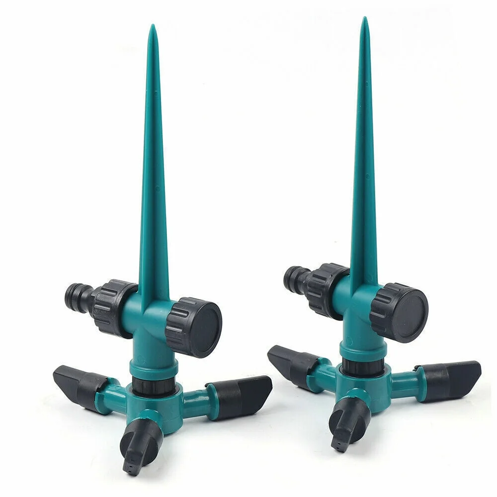 2X Garden Sprinkler Automatic Lawn Sprinkler Watering Irrigation 360 Rotating