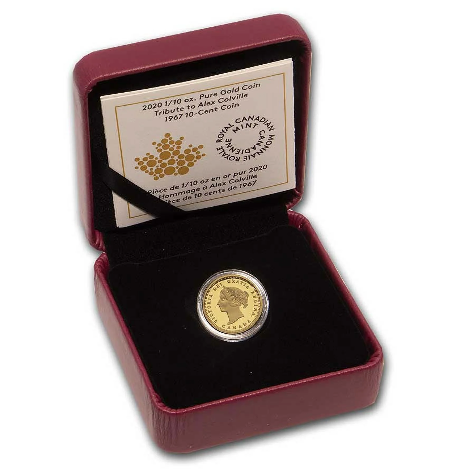 2020 Canada Proof Gold $10 Dominion of Canada