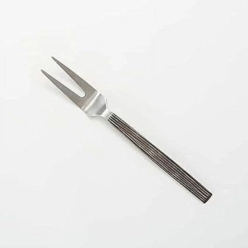 American Metalcraft WVAF10 Wavy Aged Stainless Steel Cold Meet Fork, 10