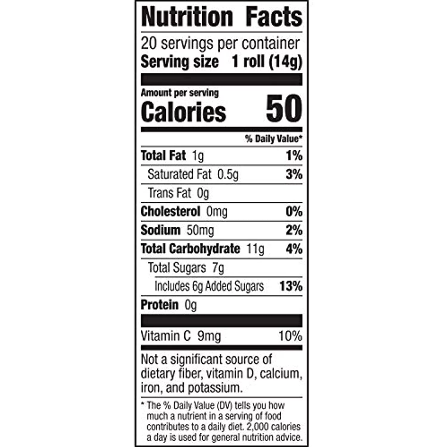 Betty Crocker Fruit Snacks, Jolly Rancher Fruit Roll-Ups, 10 Oz, 20 Ct (Pack Of 6)