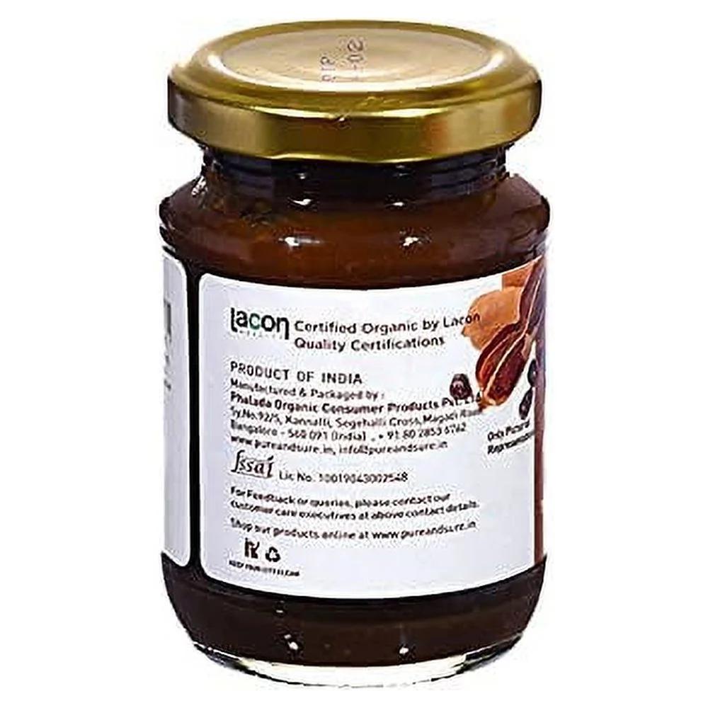 Pure & Sure Organic Tamarind Paste | Tamarind Paste For Cooking | Imli Tamarind Paste | 150 Gms.