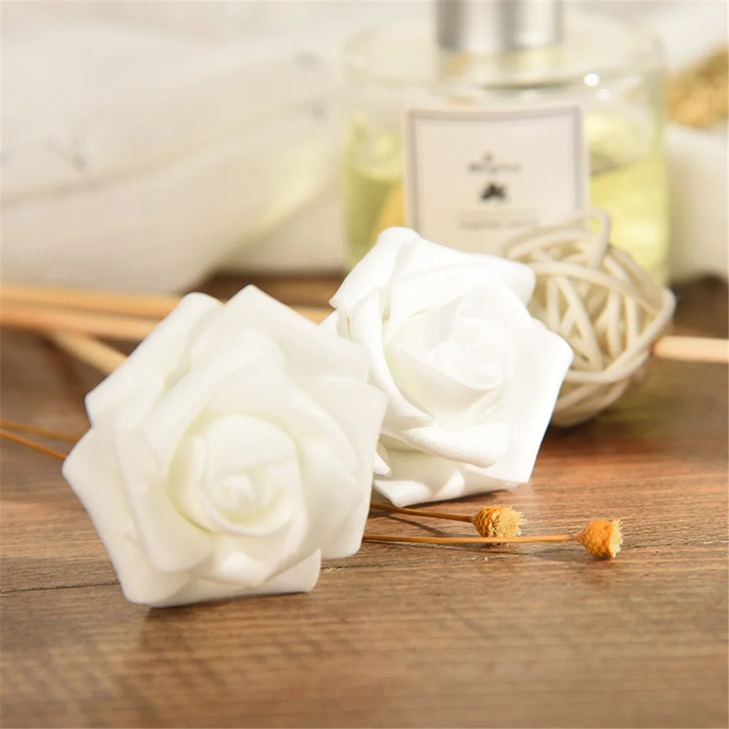 Reed Oil Diffusers with Natural Sticks, Glass Bottle and Scented Oil 50ML Wisteria Hanging Garland Long Stem Sunflowers Flowers Flowers in Pot Wisteria Flowers Fall