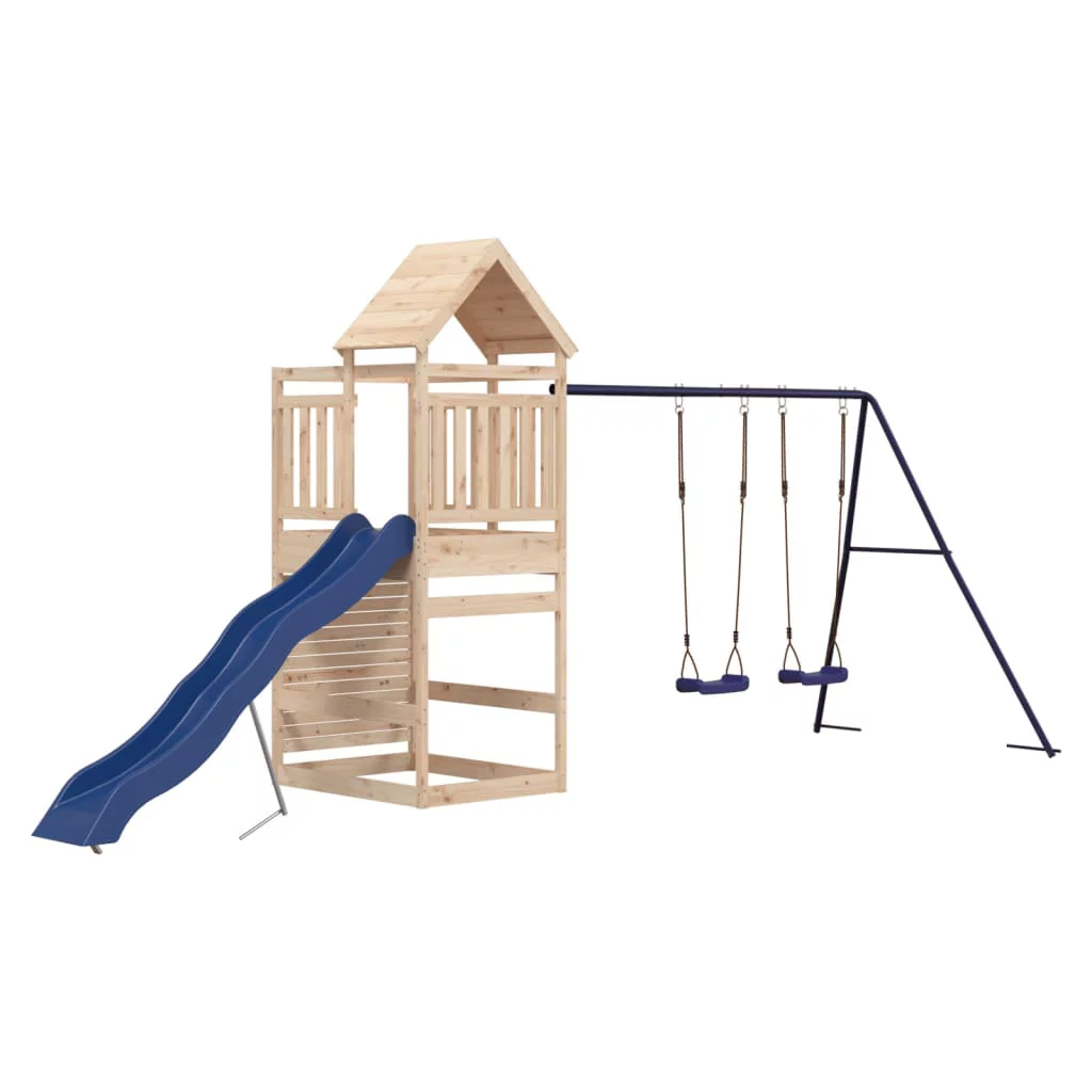 Aibecy Playset Solid Wood Pine