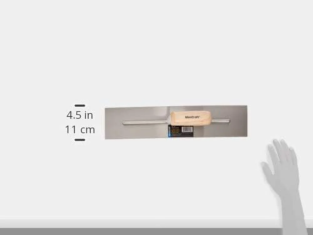 16218 steel cement trowel, 18-inch