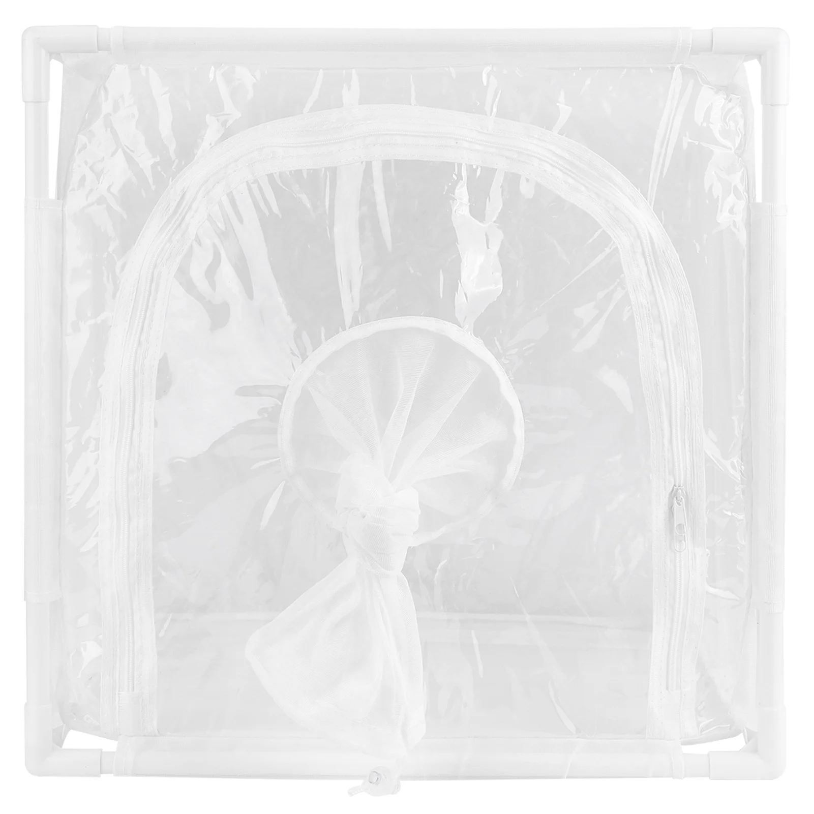 Goldmeet Insect Mesh Cage Greenhouse Outdoor Ventilated Butterflies Habitats Cage 40x30x40cm